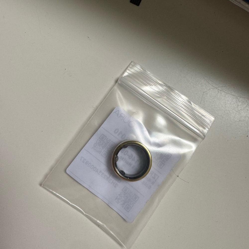 Oura Ring Generation 3 Horizon Gold Size 8